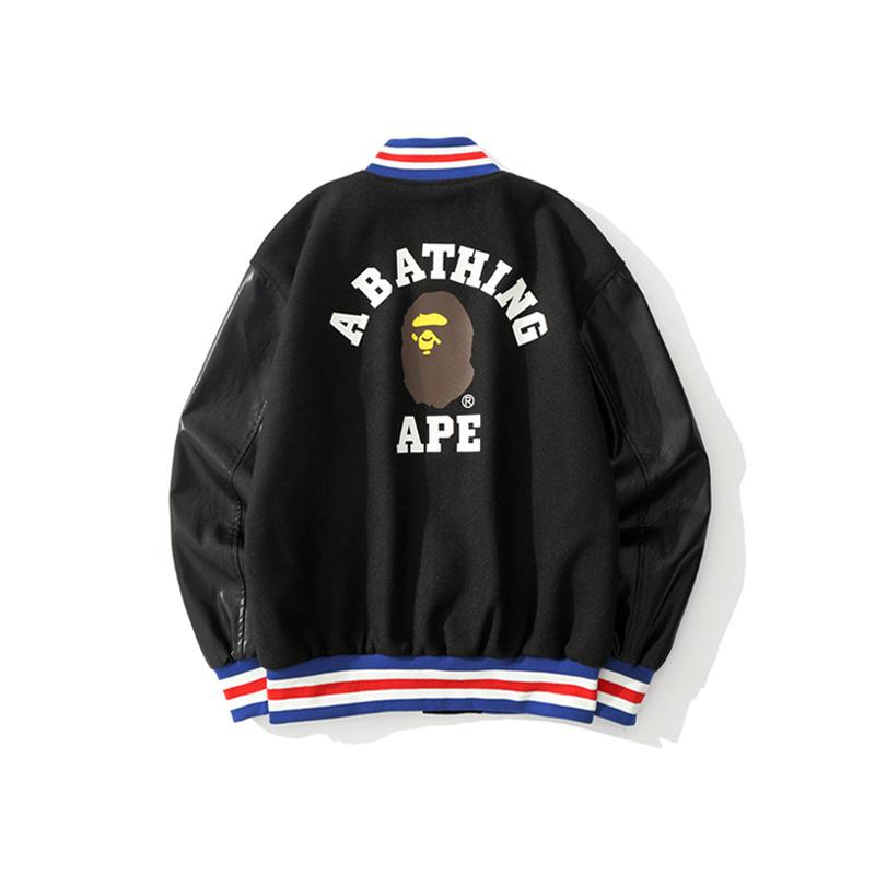 Best Replica Bape A Bathing ape Baseball Jacket Men & Women - Colareps