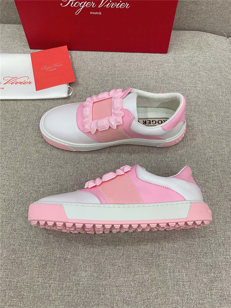 Best Replica Roger vivier new diamond buckle casual shoes - Colareps