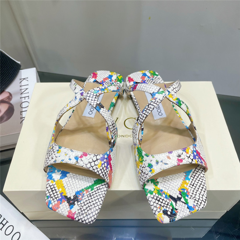 Best Replica jimmy choo pearl flat slippers - Colareps