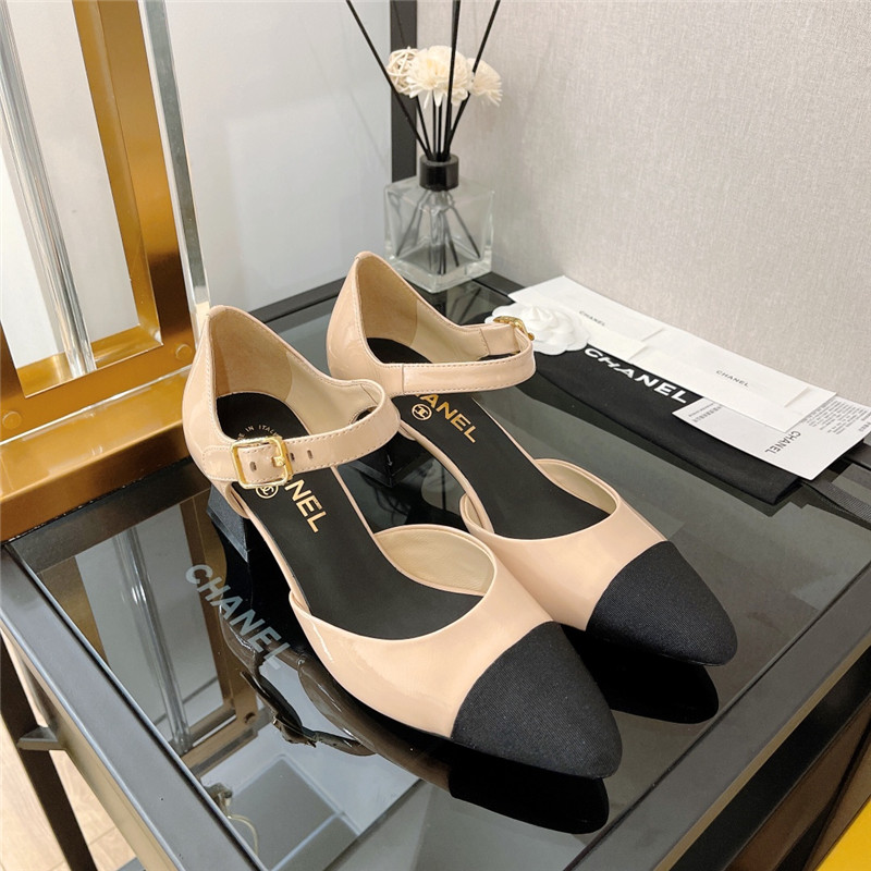 Best Replica chanel chunky heel sandals - Colareps