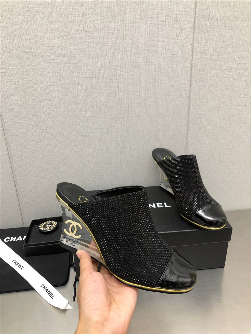 Best Replica Chanel counter catwalk platform slippers - Colareps