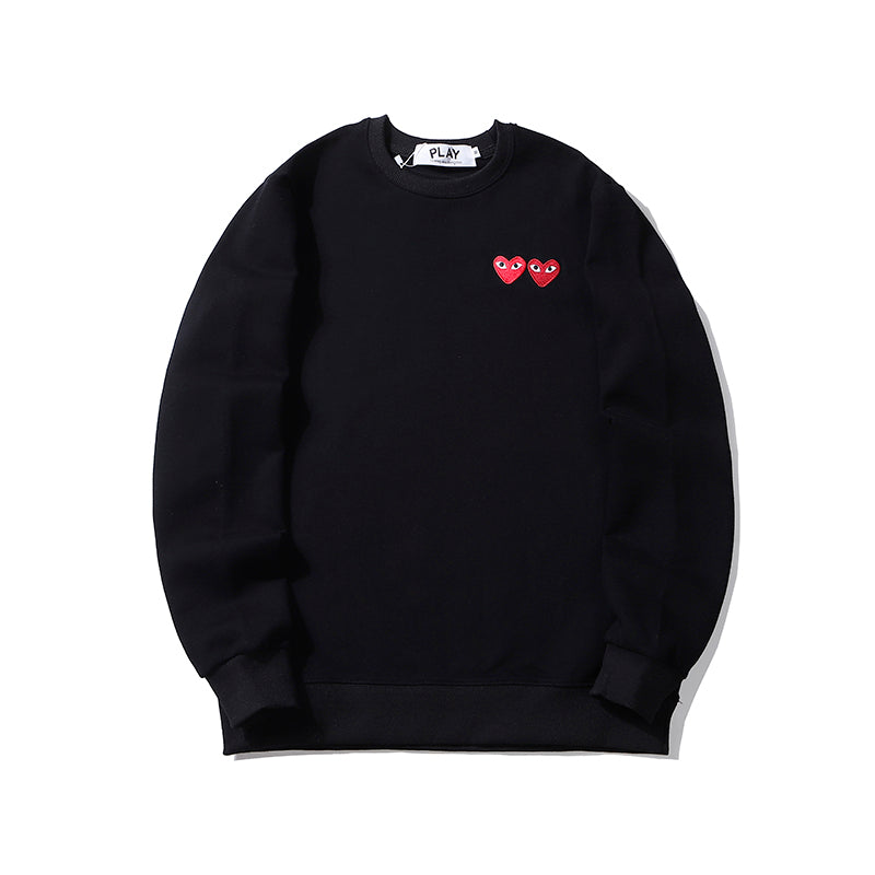 Best Replica Comme Des Garcons Play Double Heart Hoodie 3097 - Colareps