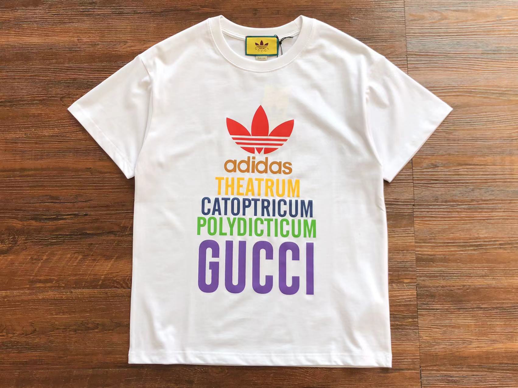 Best Replica Gucci x Adidas T-shirt - Colareps