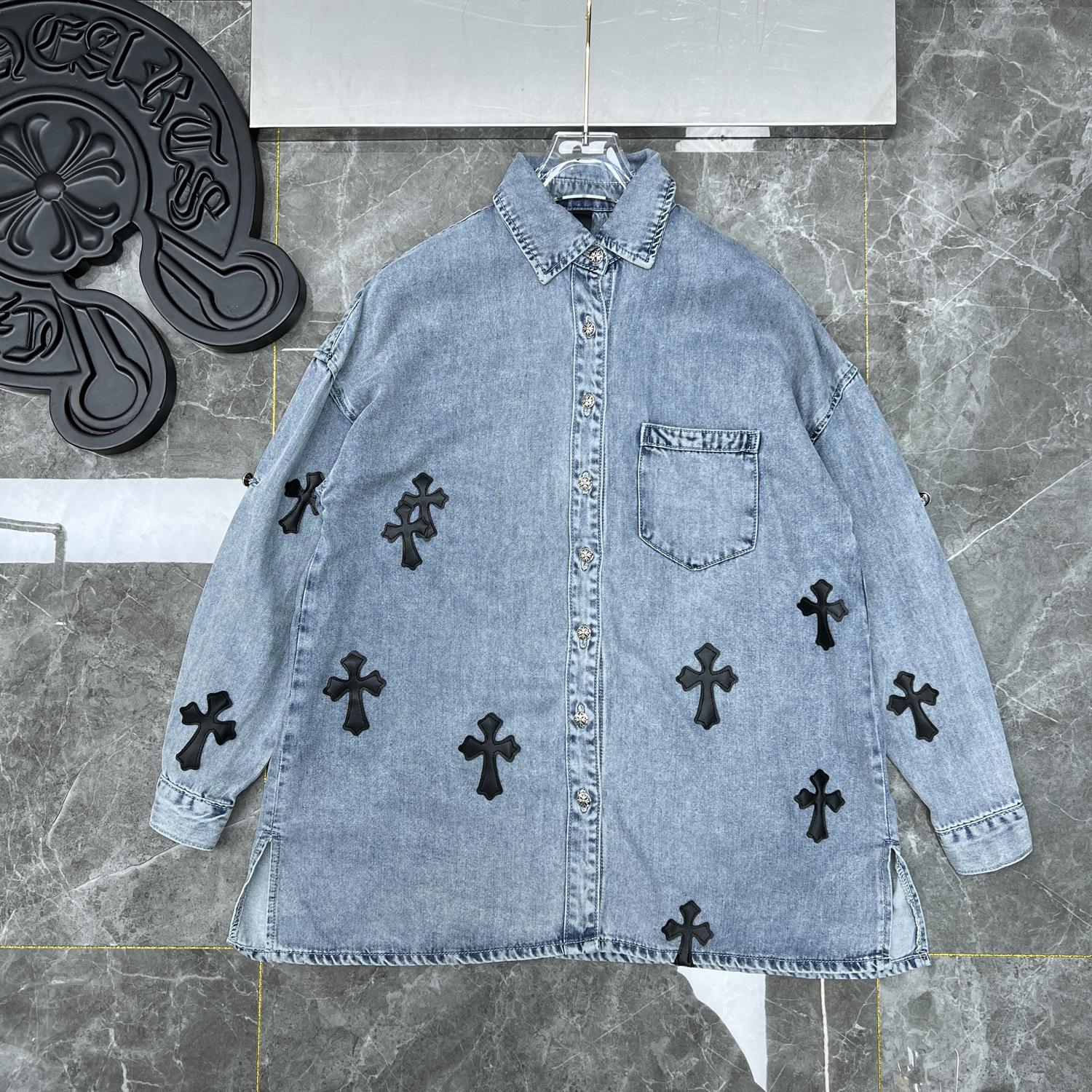 Best Replica Chrome Hearts Long Sleeve Shirt - Colareps