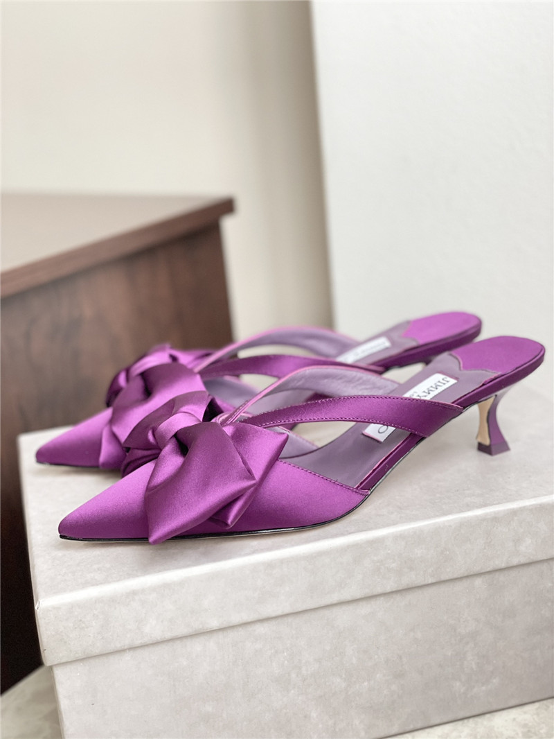 Best Replica jimmy choo bow heels dupe bow-embellished sandals - Colareps