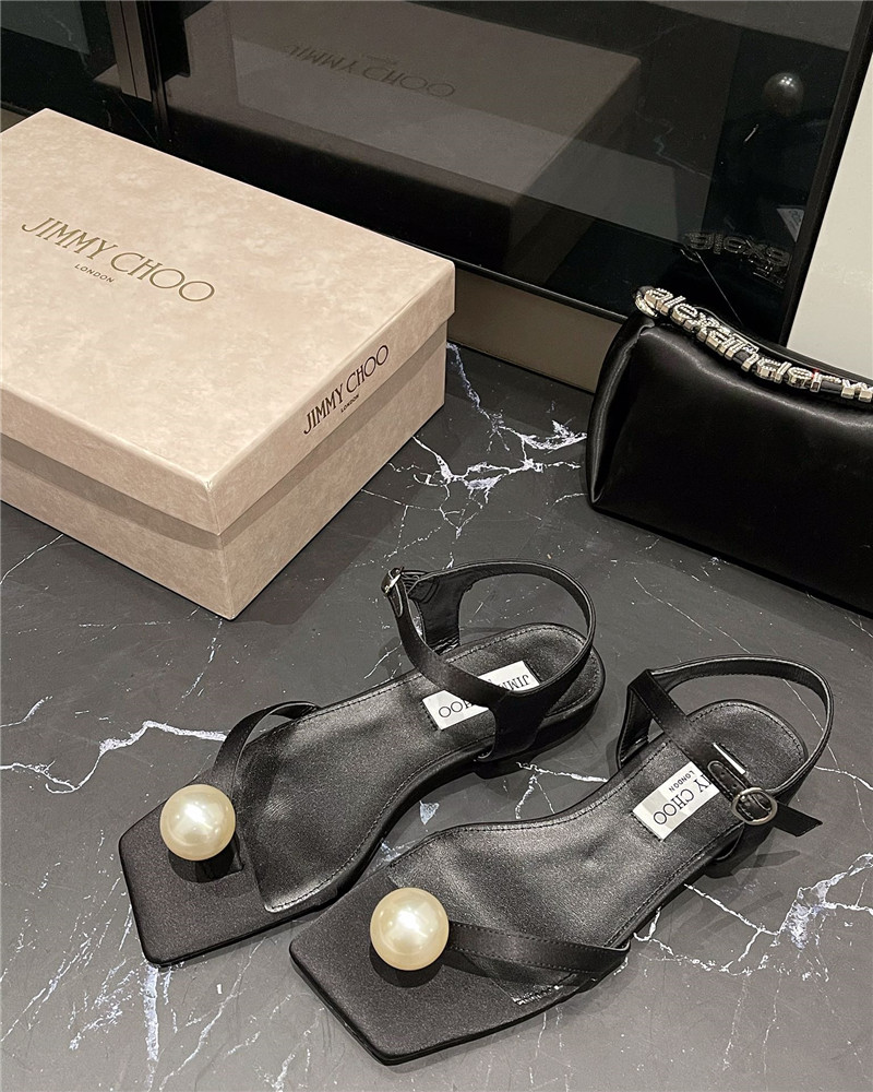 Best Replica Jimmy Choo new rhinestone ball sandals - Colareps