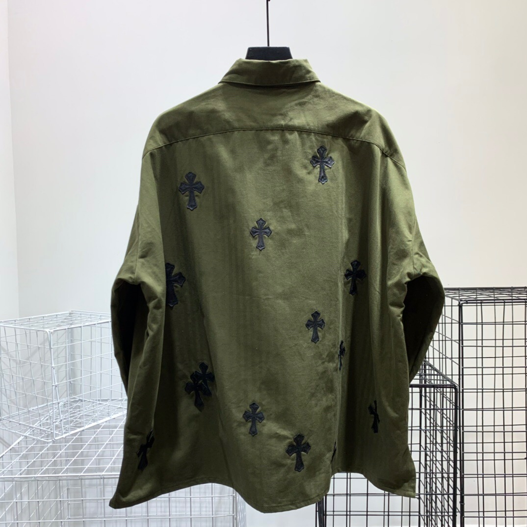 Best Replica Chrome Hearts Long Sleeve Shirt - Colareps