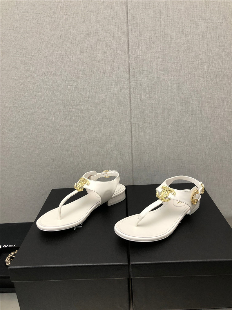 Best Replica Chanel new C buckle sandals - Colareps