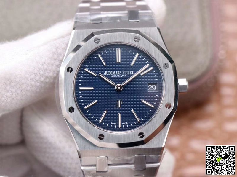 Best Replica Replica Audemars Piguet Royal Oak 15202ST.OO.1240ST.01 1:1 Best Edition ZF Factory Blue Dial Swiss ETA2121 - Colareps
