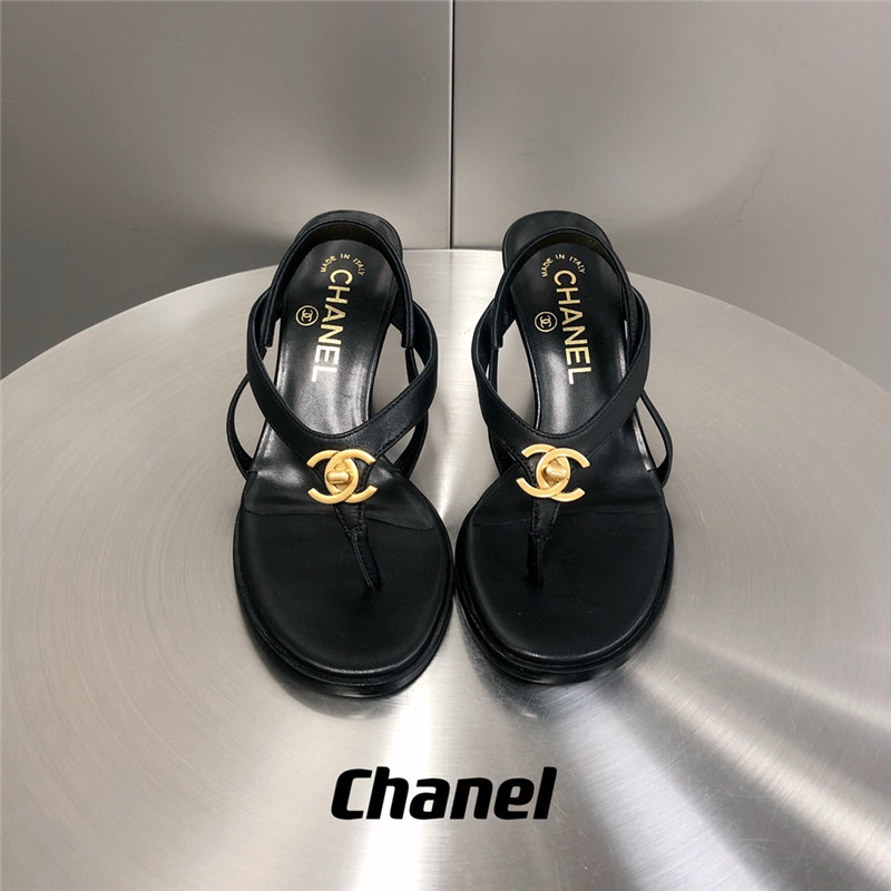Best Replica chanel classic high heel flip flops - Colareps