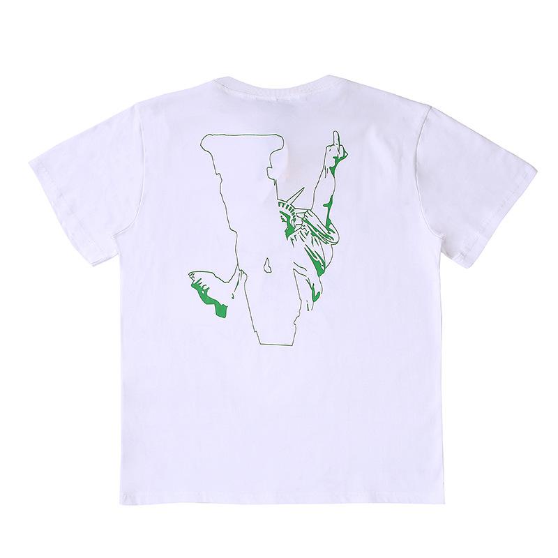 Best Replica Vlone NYC Pop Up Statue Of Liberty Were Coming Tee - Colareps