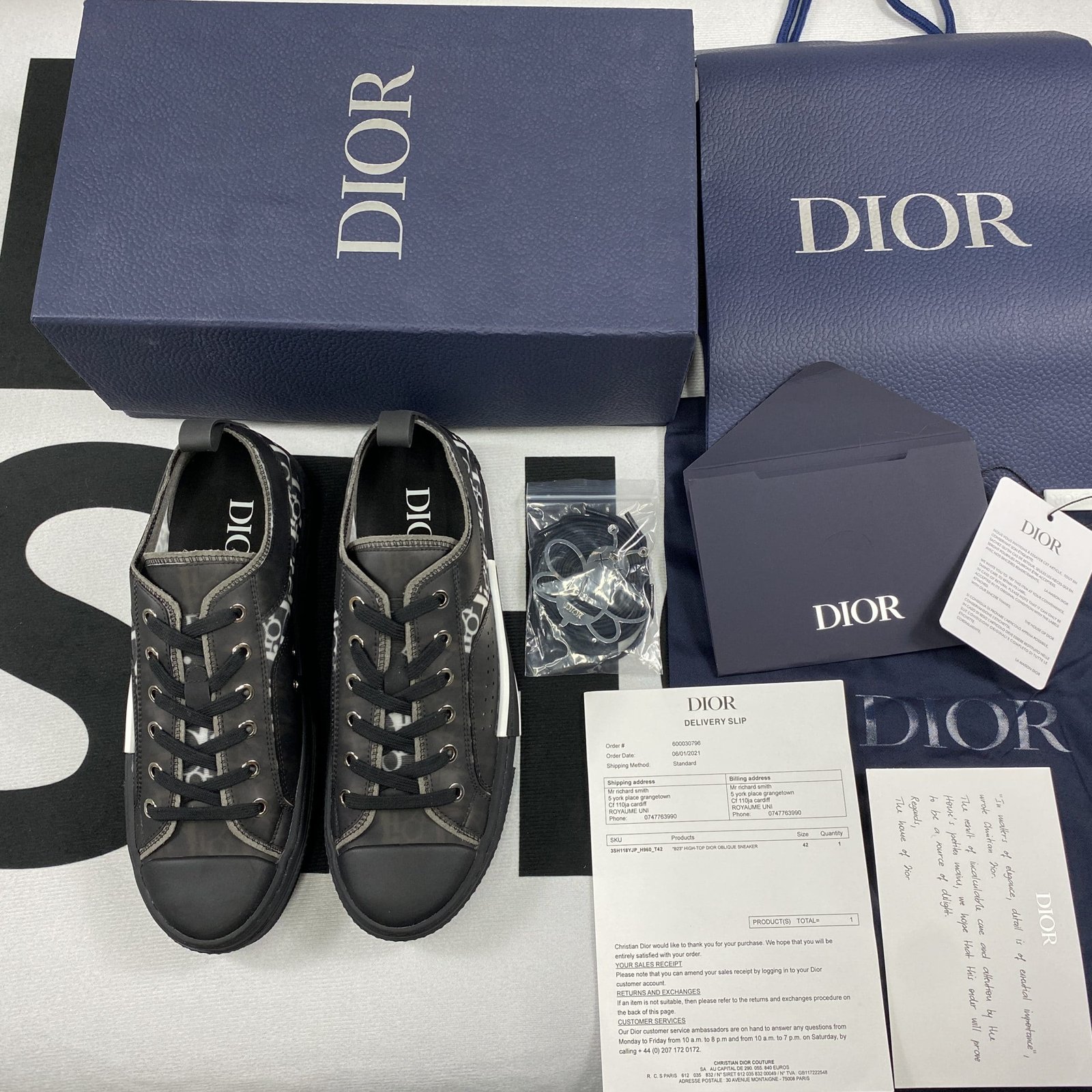Best Replica Dior B23 High Top Sneaker 3 - Colareps