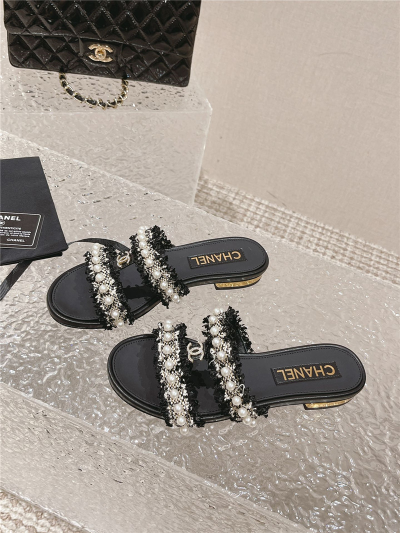Best Replica Chanel hot style double c sandals and slippers - Colareps