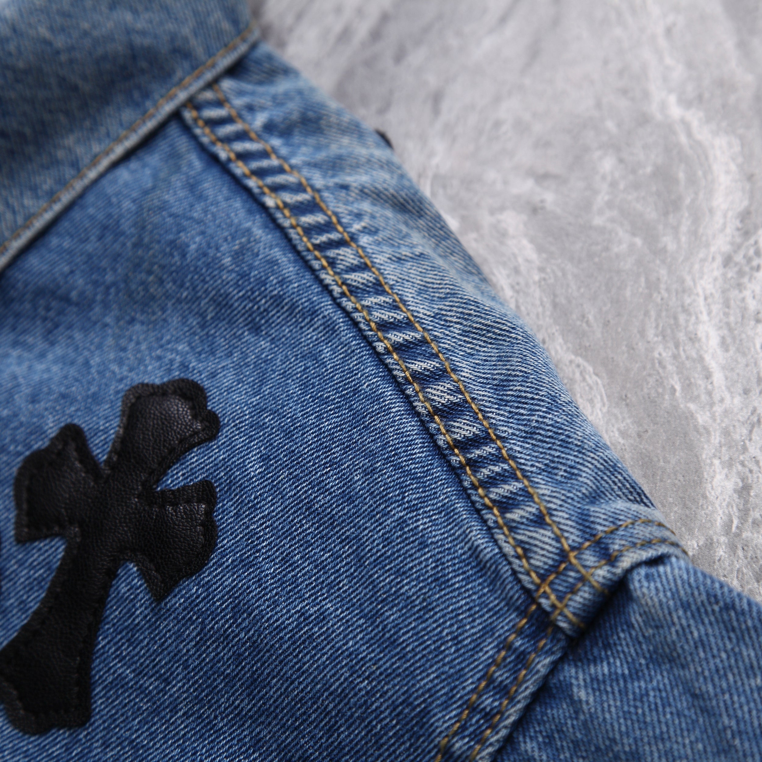 Best Replica Chrome Hearts Denim Jacket - Colareps