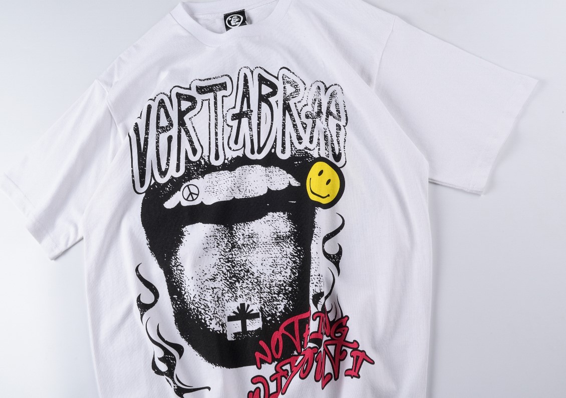 Best Replica 1:1 quality version Funny big mouth printed  tee - Colareps