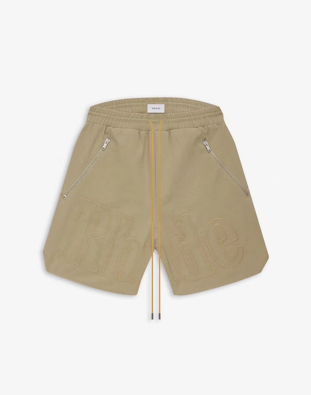 Best Replica 1:1 quality version Summer letter embroidery drawstring shorts 2 colors - Colareps