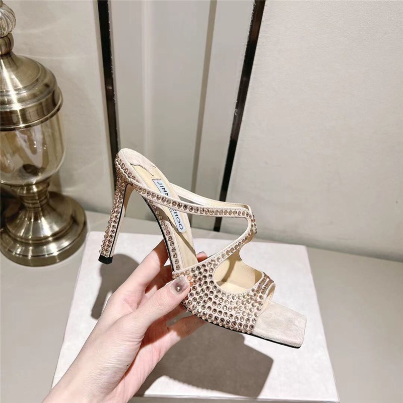 Best Replica Jimmy Choo hot diamond series high-heeled sandals - Colareps