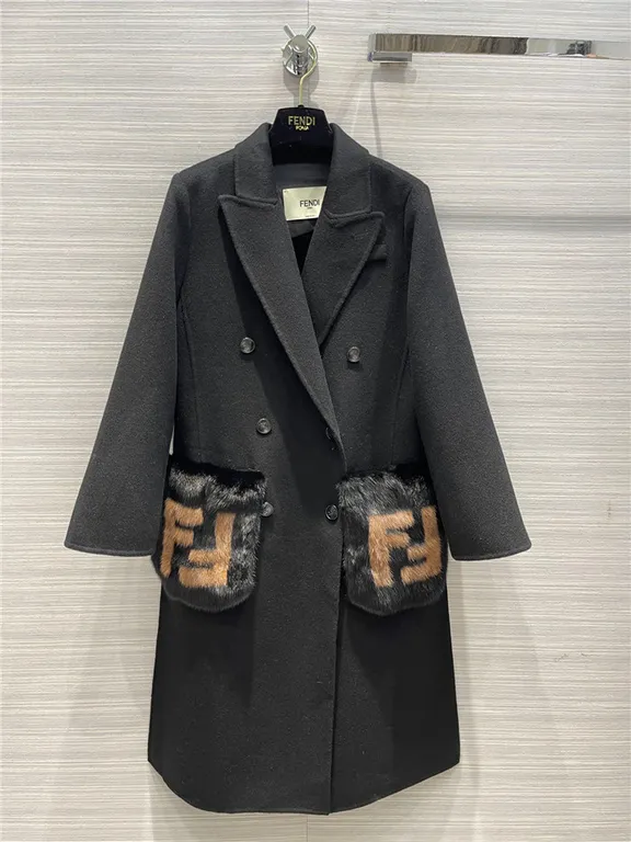 Best Replica 2022fw Fendi Overcoat - Colareps