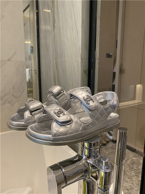 Best Replica chanel flat beach shoes sandals - Colareps
