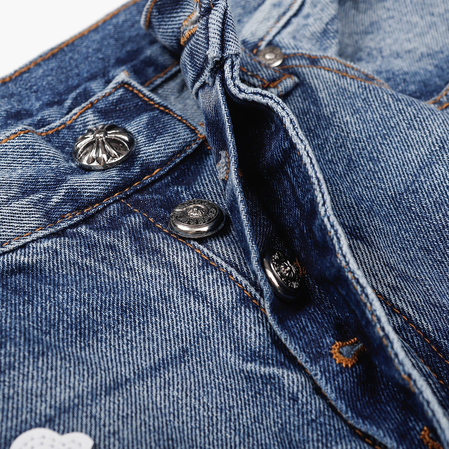 Best Replica Chrome Hearts Denim Shorts - Colareps
