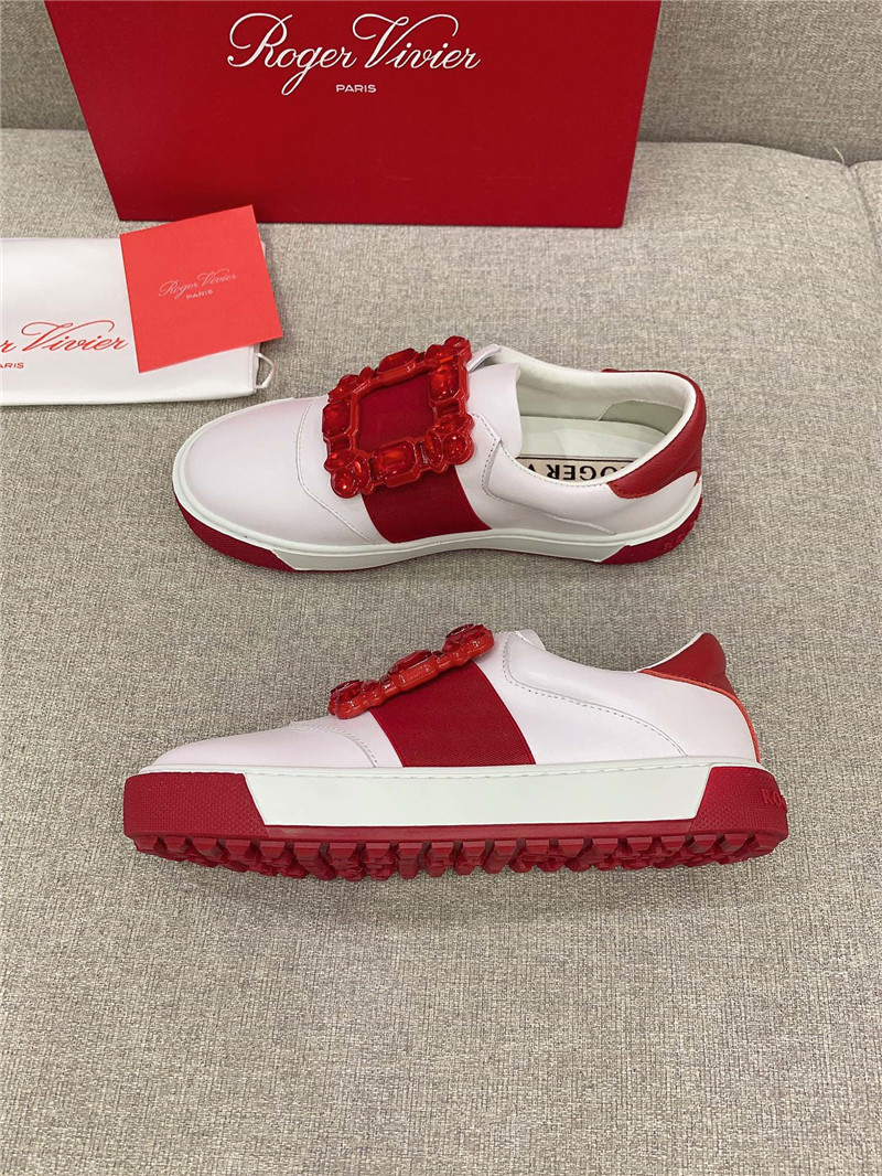 Best Replica Roger vivier new diamond buckle casual shoes - Colareps