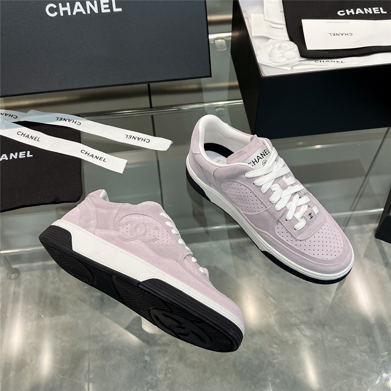 Best Replica Chanel new full leather panda color casual sneakers - Colareps