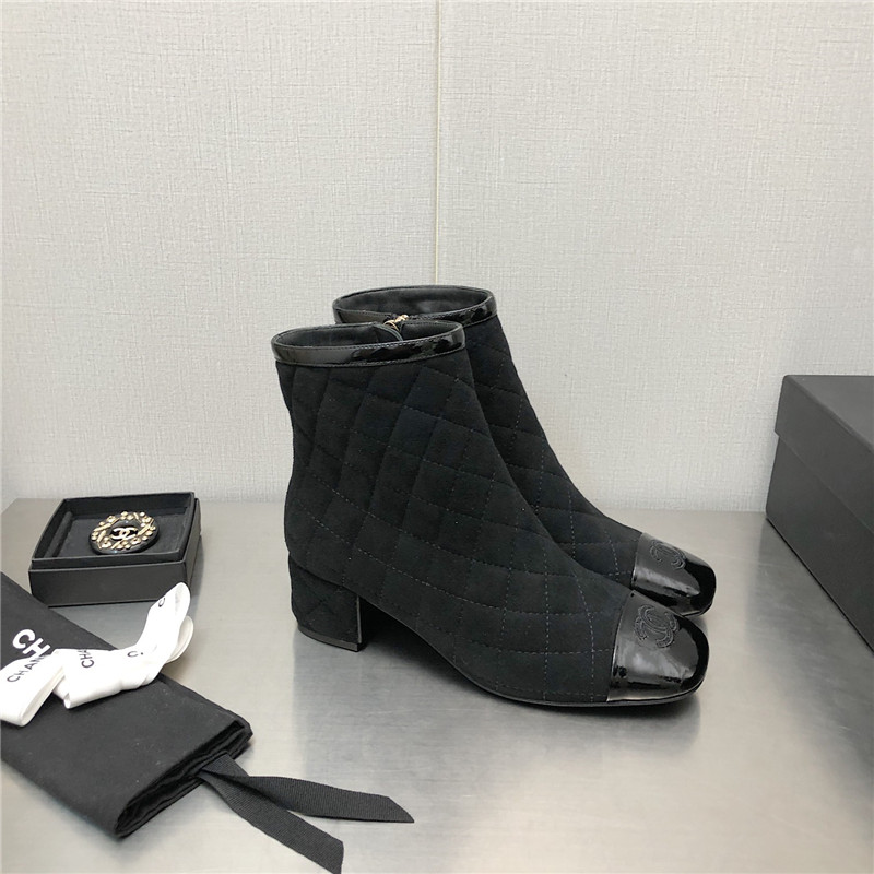 Best Replica chanel classic pearl chunky ankle boots - Colareps