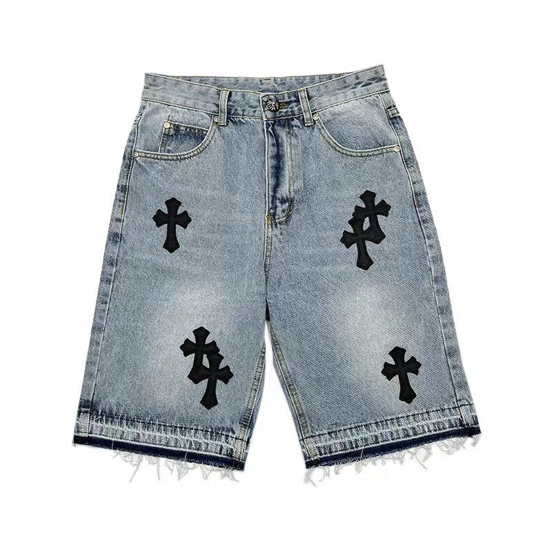 Best Replica Chrome Hearts Denim Shorts - Colareps