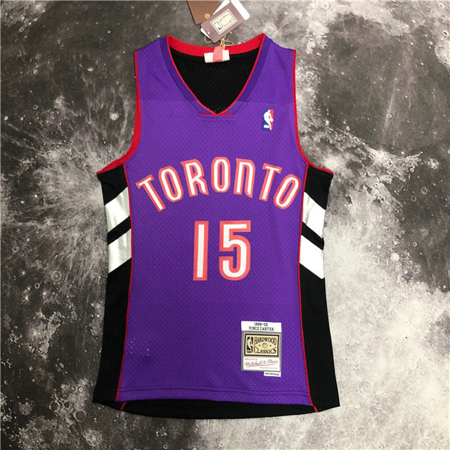 Best Replica VINCE CARTER TORONTO RAPTORS THROWBACK JERSEY (HEAT APPLIED) - Colareps