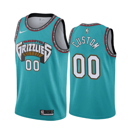 Best Replica CUSTOM MEMPHIS GRIZZLIES THROWBACK JERSEY - Colareps