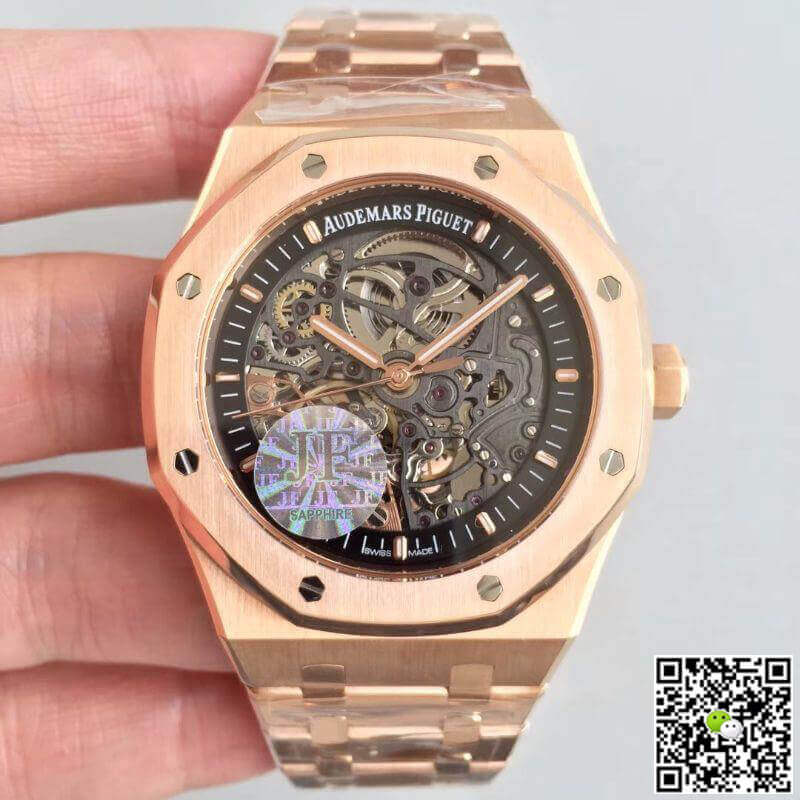 Best Replica Audemars Piguet Replica 15407OR.OO.1220OR.01 JF Factory 1:1 Best Edition Swiss ETA3132 - Colareps