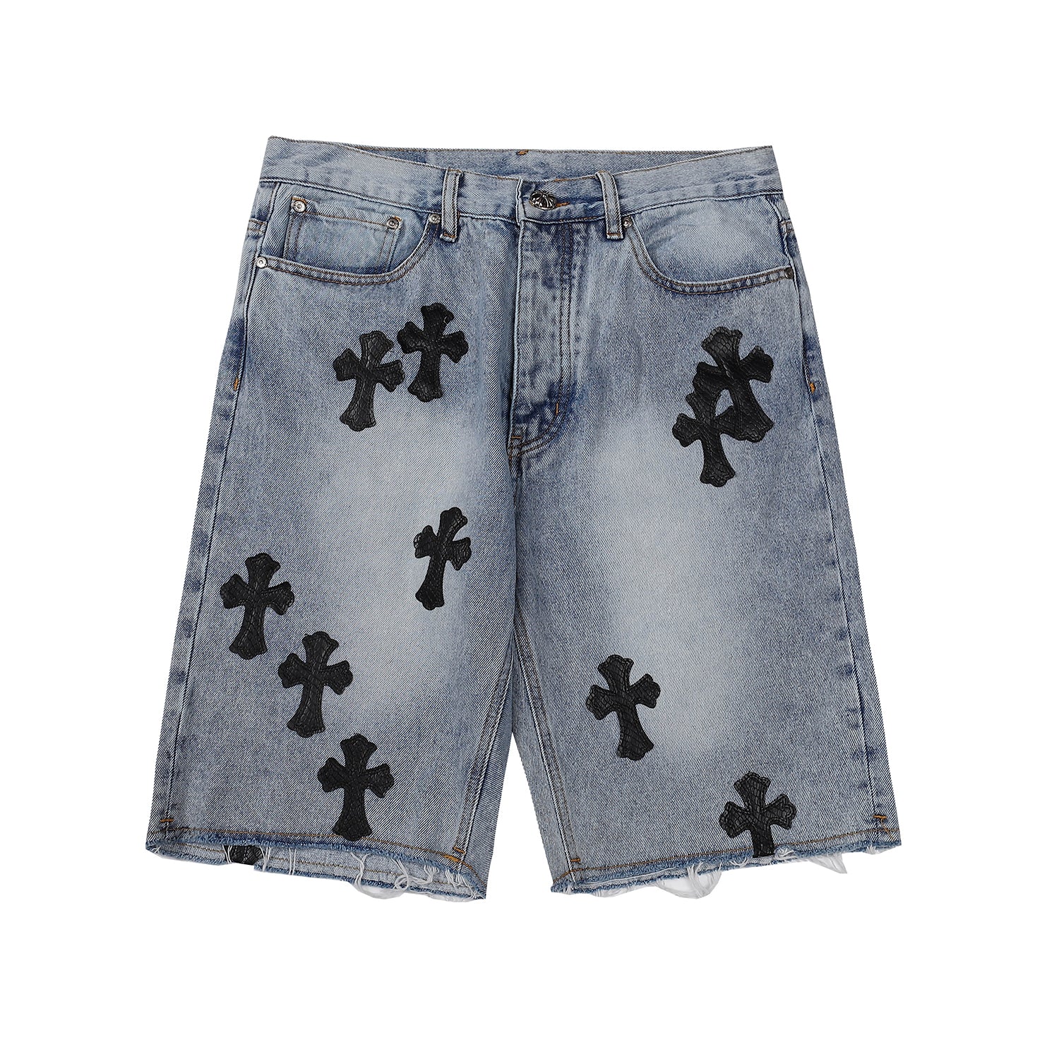Best Replica Chrome Hearts Denim Shorts - Colareps