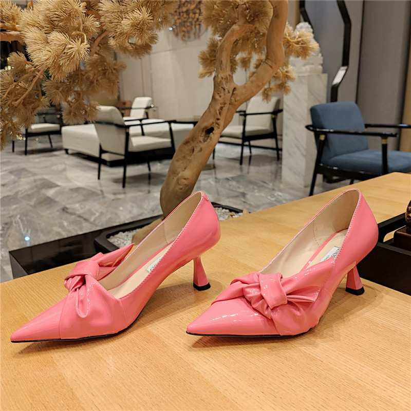 Best Replica Jimmy Choo Ruffled Knot Wrinkled Sandals - Colareps