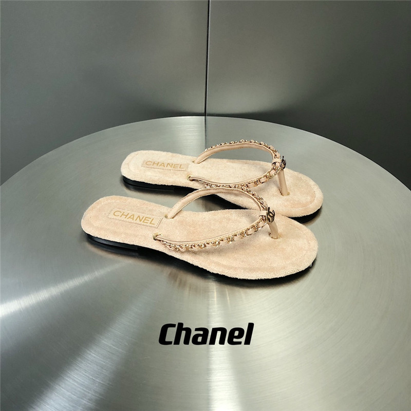 Best Replica chanel chain flip flops - Colareps