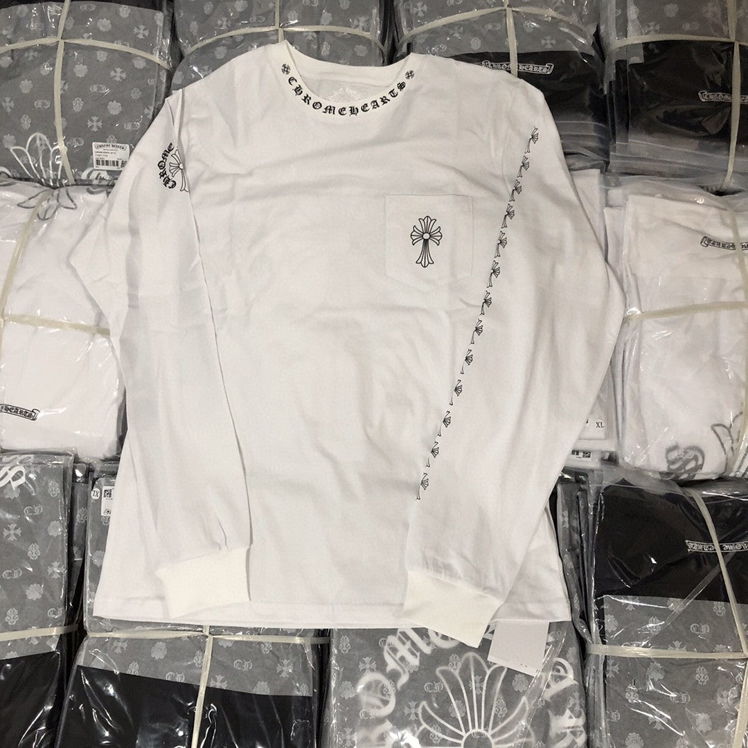 Best Replica Chrome Hearts Long Sleeve Shirt - Colareps