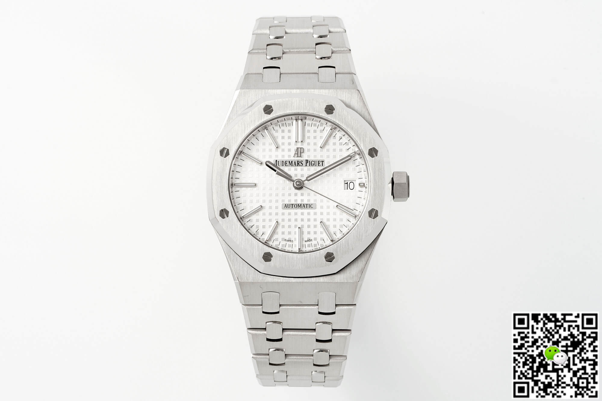 Best Replica Replica Audemars Piguet Royal Oak 15450ST.OO.1256ST.01 1:1 Best Edition APS Factory Silver Dial - Colareps