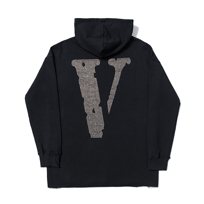 Best Replica Vlone x Friends Hoodie Drilling V Sweatshirt 6837 - Colareps