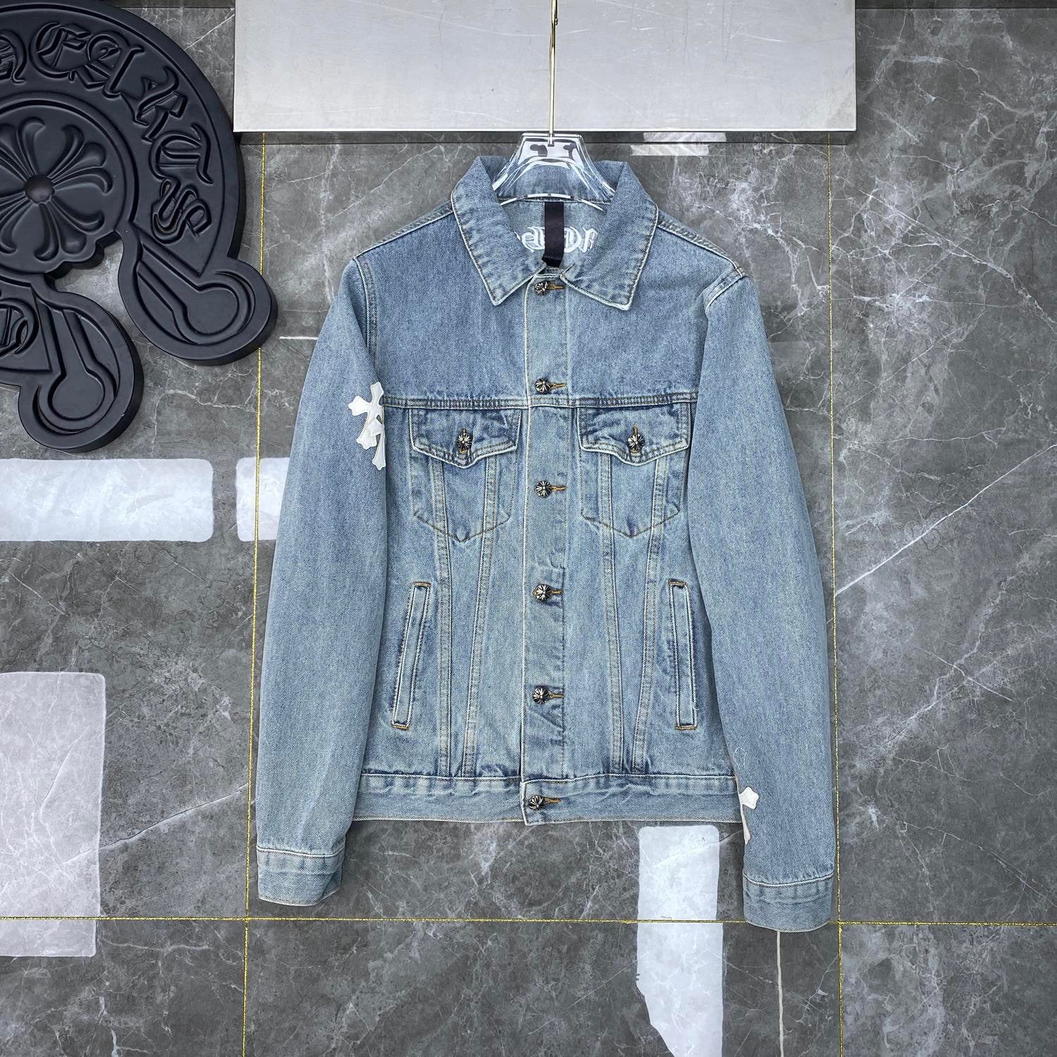Best Replica Chrome Hearts Denim Jacket - Colareps