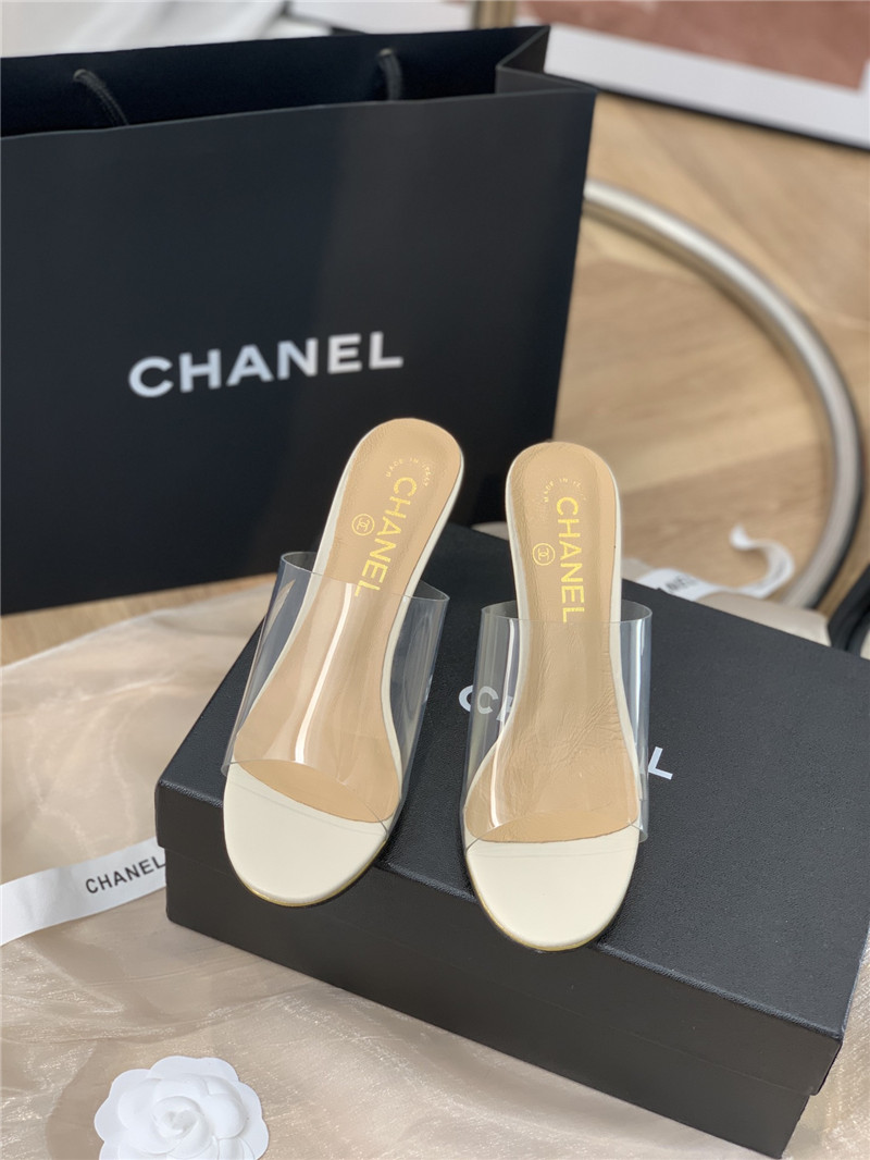 Best Replica chanel crystal heel sandals - Colareps