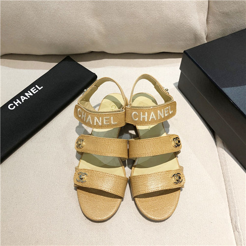 Best Replica Chanel Flat Dupes sandals womens - Colareps