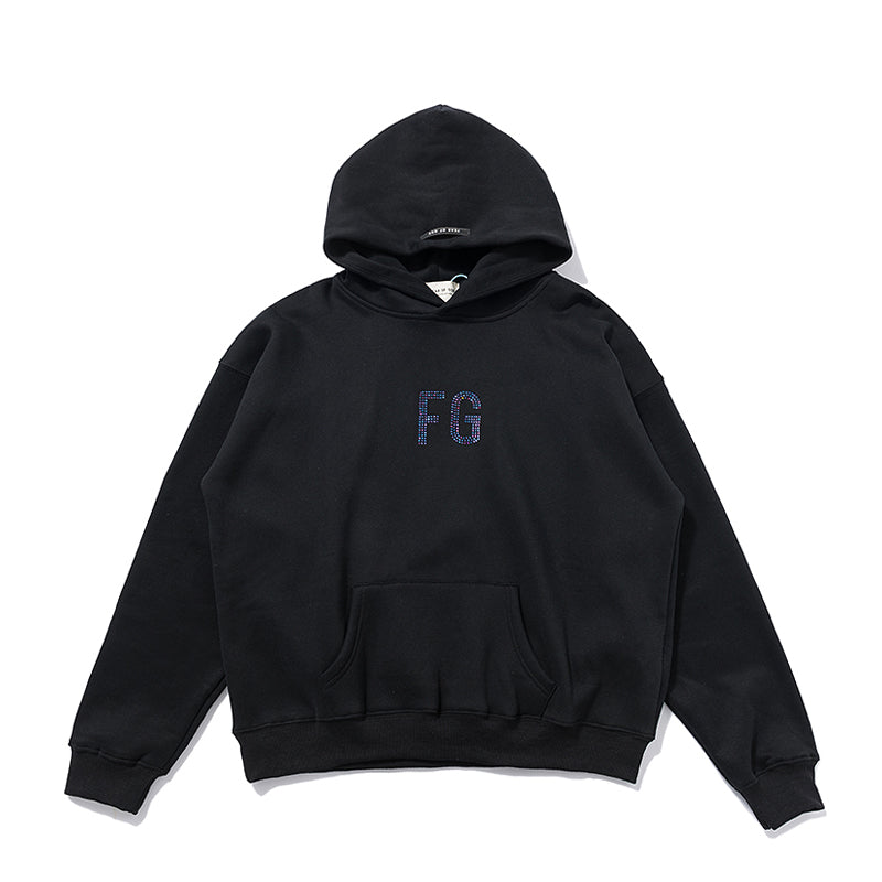 Best Replica Fear of God FG Rhinestone Hoodie J8057 - Colareps