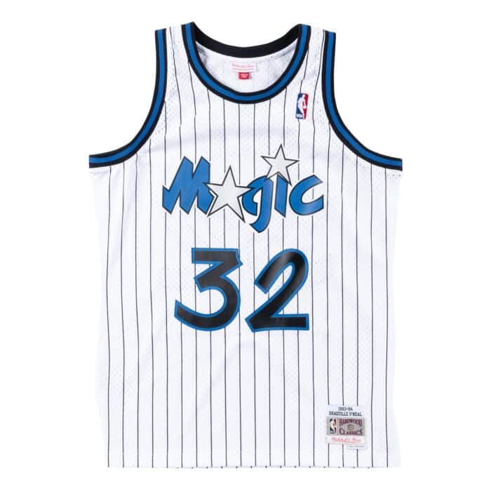 Best Replica SHAQUILLE O'NEAL ORLANDO MAGIC THROWBACK JERSEY - Colareps