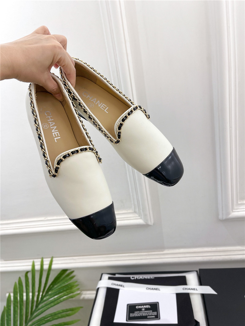 Best Replica Chanel catwalk style chain deep mouth shoes - Colareps