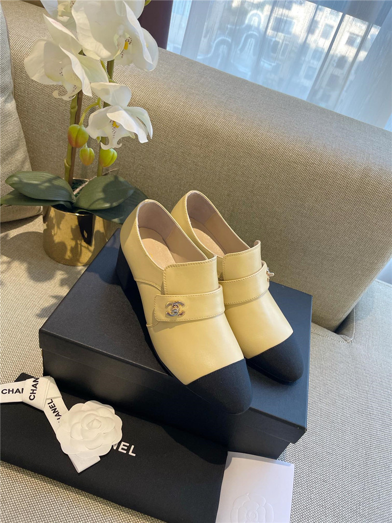 Best Replica chanel chunky heel shoes - Colareps