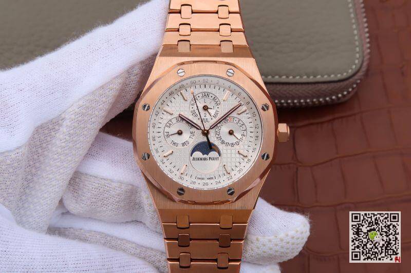 Best Replica Replica Audemars Piguet Royal Oak 26574OR.OO.1220OR.01 JF Factory 1:1 Best Edition Swiss ETA5134 - Colareps
