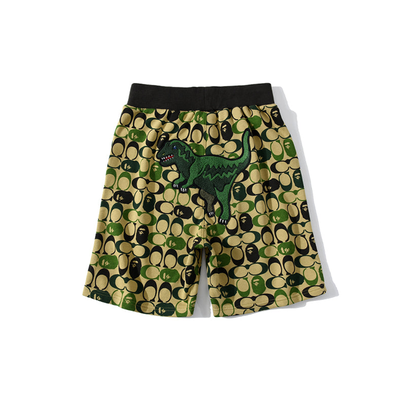 Best Replica BAPE Shark Dinosaur Shorts Pants HDCP8762 - Colareps