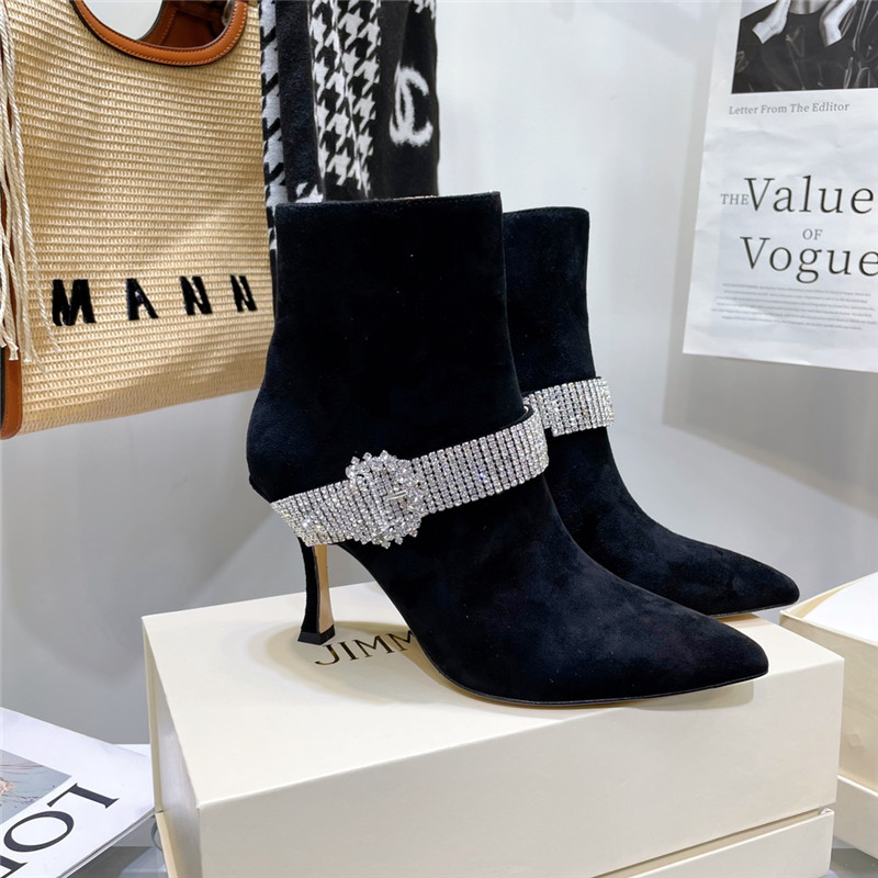 Best Replica jimmy choo high heel short boots - Colareps