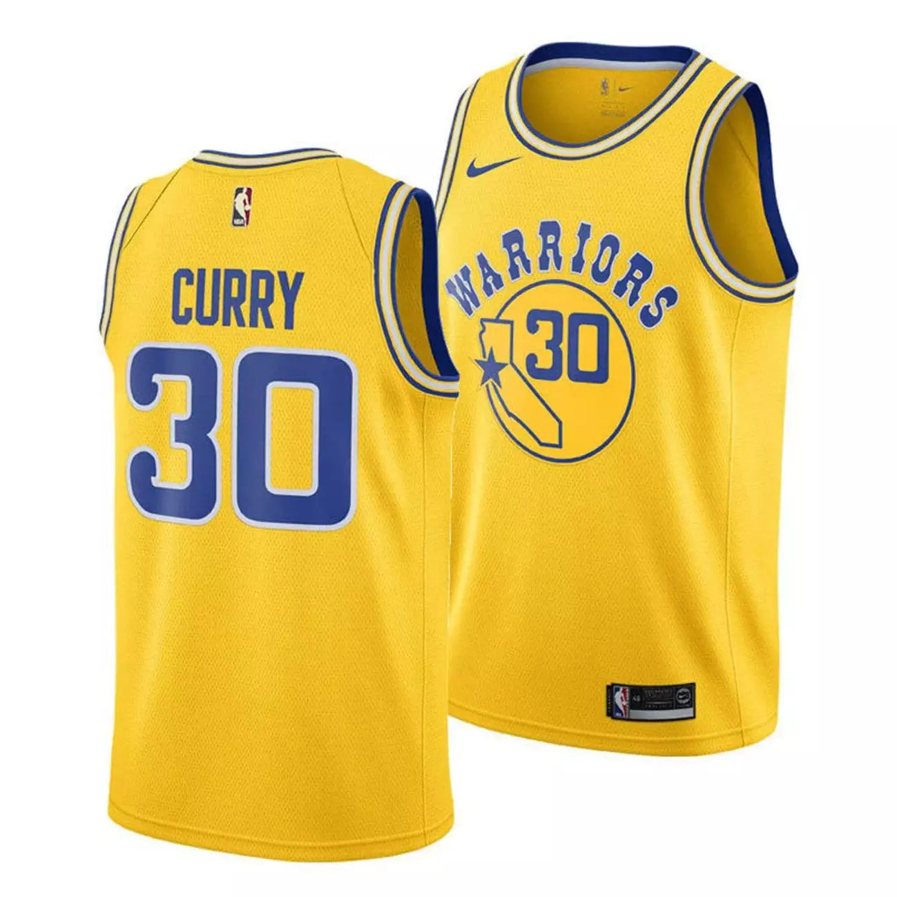 Best Replica STEPHEN CURRY GOLDEN STATE WARRIORS THROWBACK JERSEY - Colareps