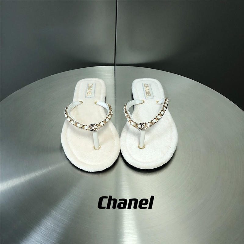 Best Replica chanel chain flip flops - Colareps