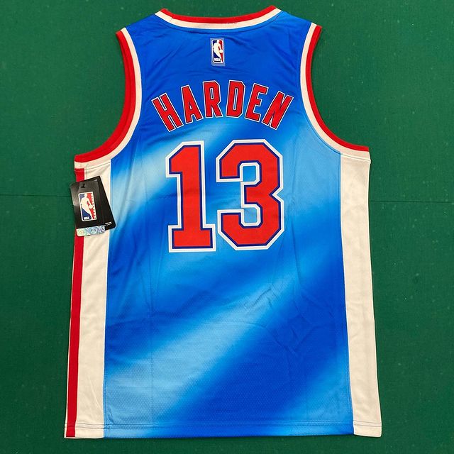 Best Replica JAMES HARDEN BROOKLYN NETS THROWBACK JERSEY - Colareps